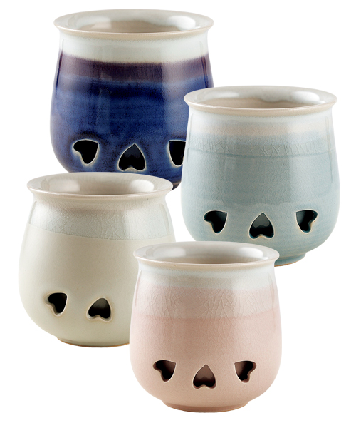 逆さ二重（ふたえ）技法によるワイングラス